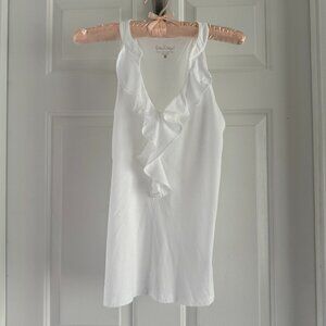 Lilly Pulitzer White Sleeveless top, size XS